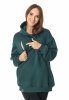 MijaCulture hoodie for pregnant women and breastfeedinf Naomi  M016 Green